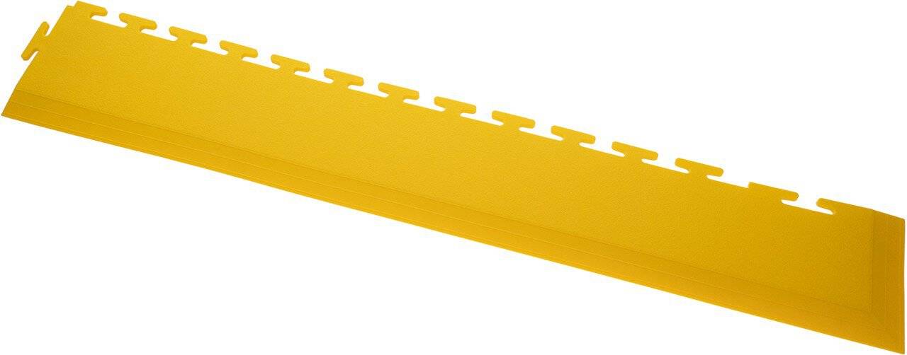 PVC Eckrampe, T-Lock, gelb, 590 x 90 x 5 mm, 1 Stück
