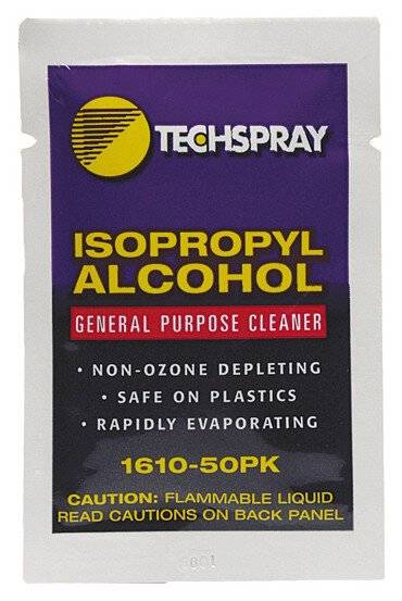 Reinigungstücher mit Isopropyl-Alkohol, 50 Stück