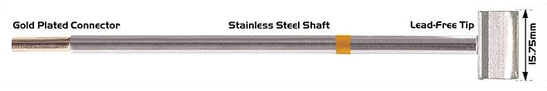 Lötspitze Klinge 15,75mm (0,62")