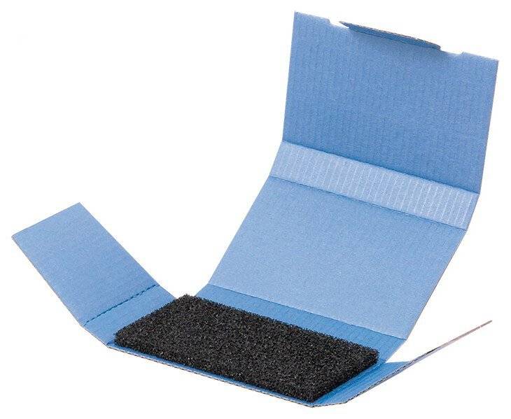 ESD Versandschachtel für E-Proms 100x60x15 mm, Steckschaum, 10-TEP-B