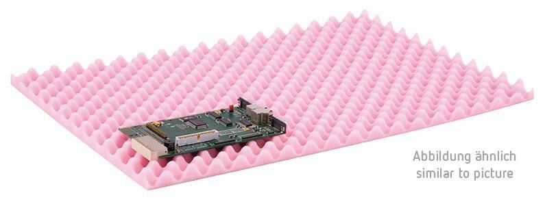 ESD Noppenschaum rosa für 17-40-CSC, 17-40-NS as