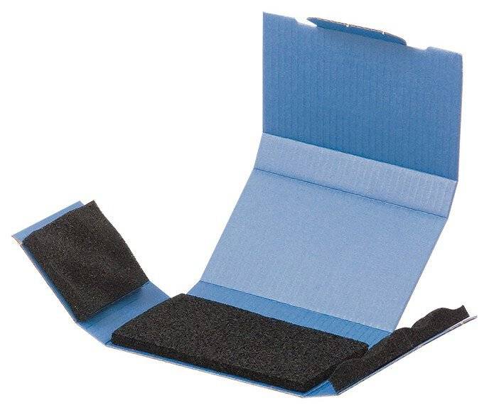 ESD Versandschachtel für E-Proms 100x60x30 mm, Steckschaum/Noppenschaum, 15-TEP-A