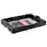 ESD Tray stapelbar, mit rosa Schaum, 550x346x31 mm, 20-CTR-AS