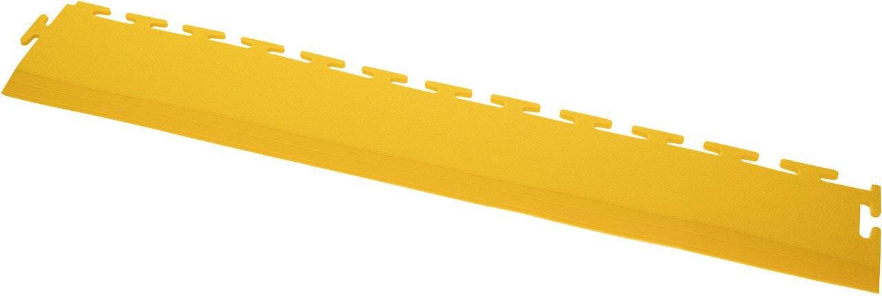PVC Bodenrampe, T-Lock, gelb, 500 x 90 x 7 mm, 1 Stück
