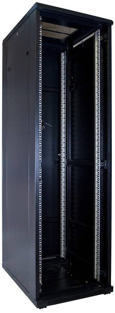 Danicom - 42 HE 19” Serverschrank, mit Glastür (BxTxH) 600 x 800 x 2000mm