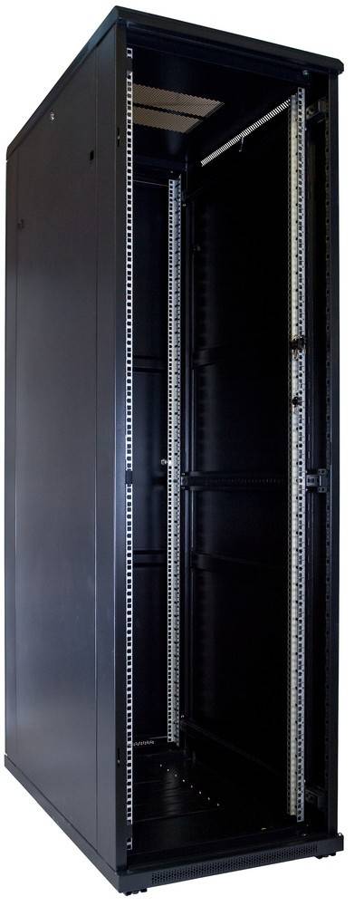 Danicom - 42 HE 19” Serverschrank, mit Glastür (BxTxH) 600 x 1000 x 2000mm