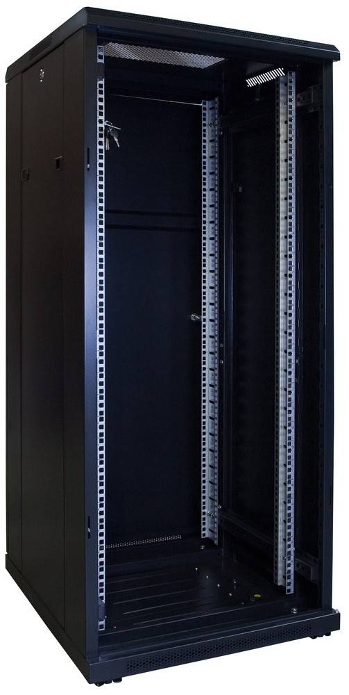 Danicom - 27 HE 19” Serverschrank, mit Glastür (BxTxH) 600 x 600 x 1400mm