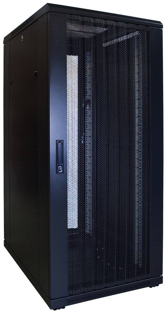 Danicom - 27 HE 19” Serverschrank, mit perforierter Fronttür (BxTxH) 600 x 800 x 1400mm