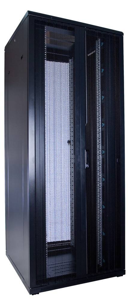 Danicom - 42 HE 19” Serverschrank, mit perforierter Fronttür (BxTxH) 800 x 800 x 2000mm