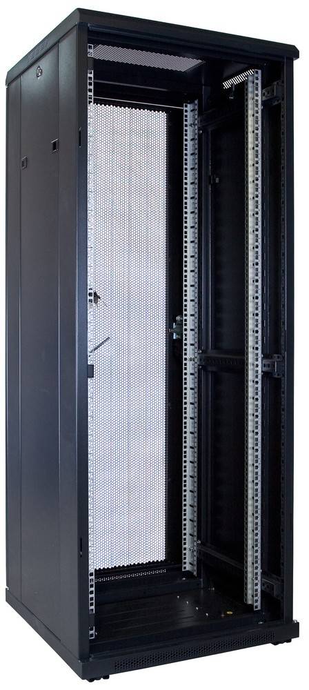 Danicom - 32 HE 19” Serverschrank, mit perforierter Fronttür (BxTxH) 600 x 600 x 1600mm