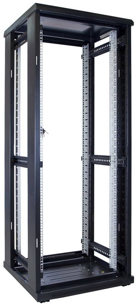 Danicom - 32 HE 19” Serverschrank, mit perforierter Fronttür (BxTxH) 600 x 600 x 1600mm