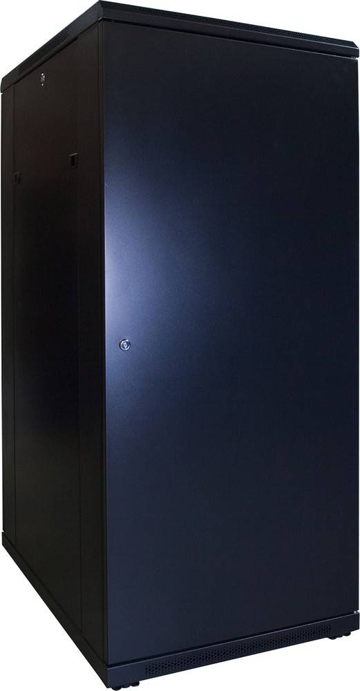 Danicom - 27 HE 19” Serverschrank, mit Glastür (BxTxH) 600 x 800 x 1400mm