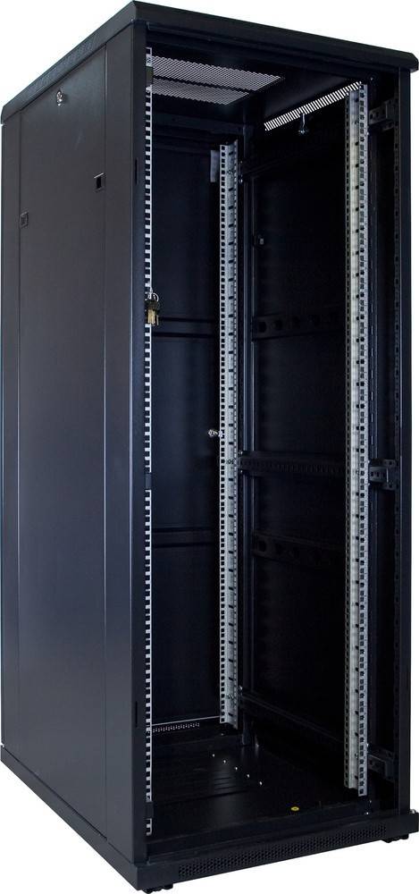 Danicom - 32 HE 19” Serverschrank, mit Glastür (BxTxH) 600 x 800 x 1600mm