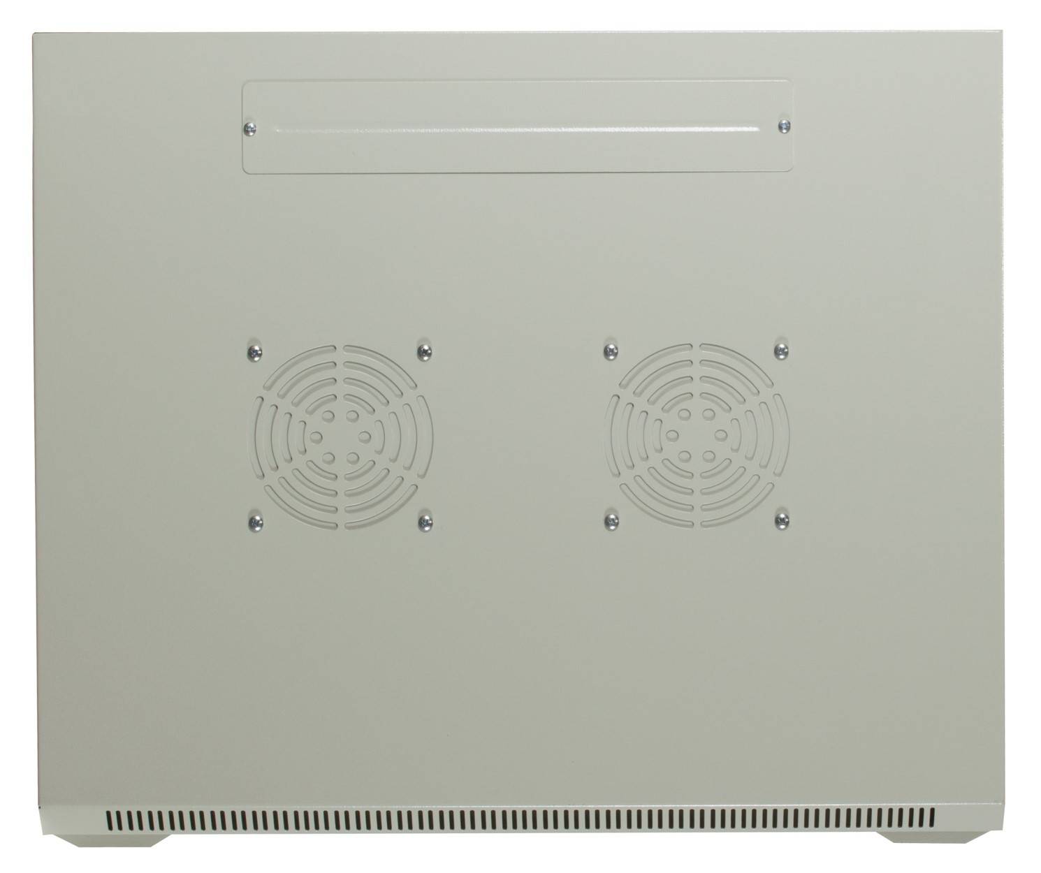 Danicom - 15 HE Serverschrank, Wandgehäuse mit Glastür Weiß (BxTxH) 600 x 600 x 770mm
