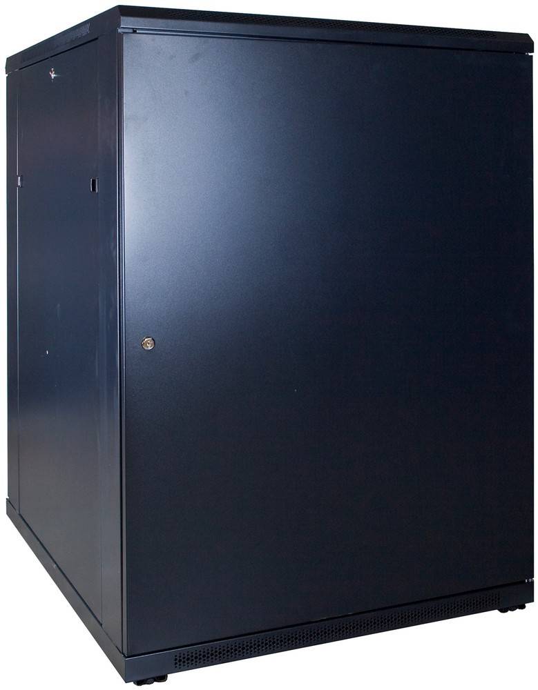 Danicom - 22 HE 19” Serverschrank, mit Glastür (BxTxH) 800 x 1000 x 1200mm
