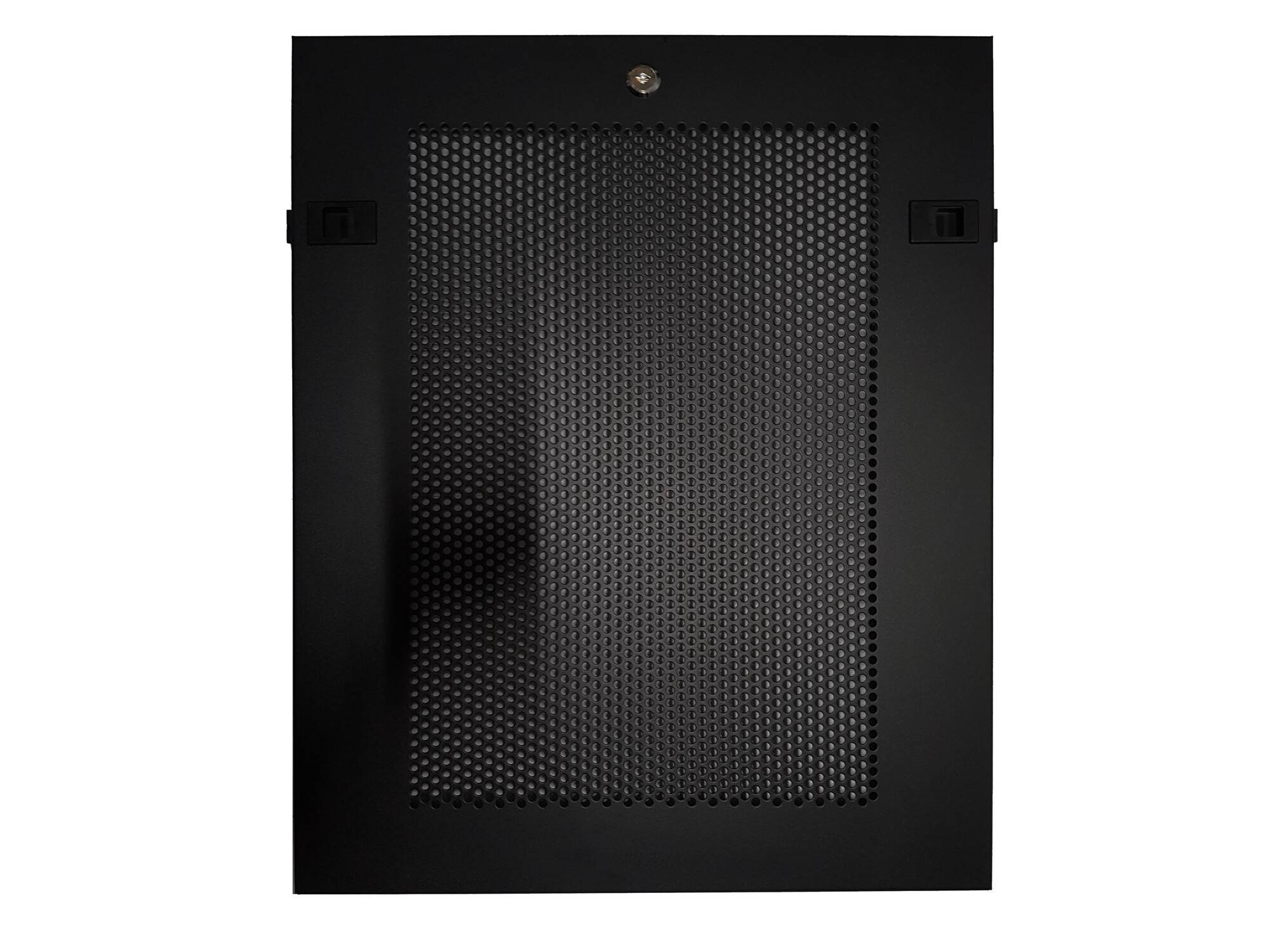 Danicom - 9 HE Serverschrank, 19” Wandgehäuse mit Glastür und Perforierte Seitenwände (BxTxH) 600 x 600 x 501mm