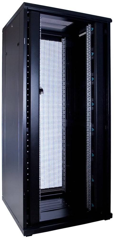 Danicom - 37 HE 19” Serverschrank, mit perforierter Fronttür (BxTxH) 800 x 800 x 1800mm