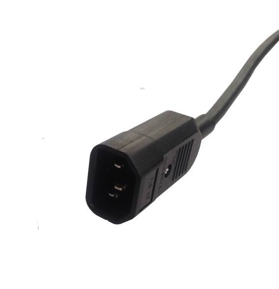 Danicom - 19” Steckdosenleiste mit C14 Stecker - 8-fach