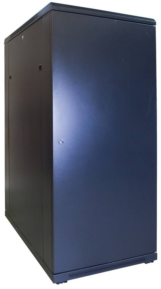 Danicom - 27 HE 19” Serverschrank, mit Glastür (BxTxH) 600 x 1000 x 1400mm