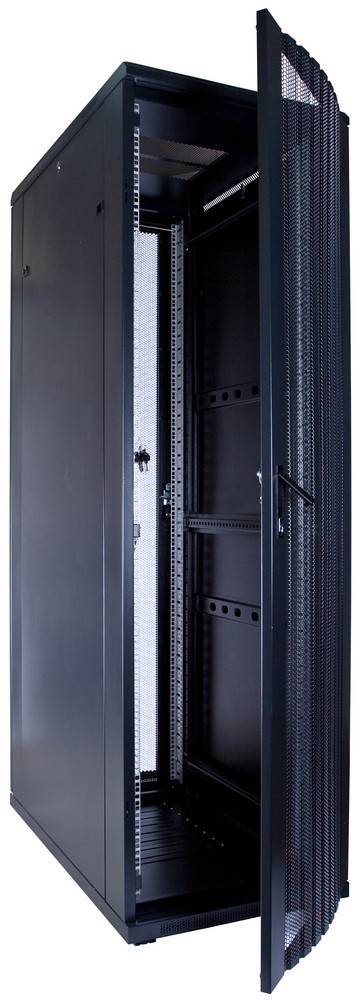 Danicom - 42 HE 19” Serverschrank, mit perforierter Fronttür (BxTxH) 600 x 1000 x 2000mm