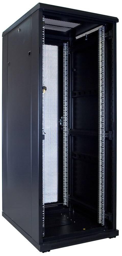 Danicom - 32 HE 19” Serverschrank, mit perforierter Fronttür (BxTxH) 600 x 800 x 1600mm