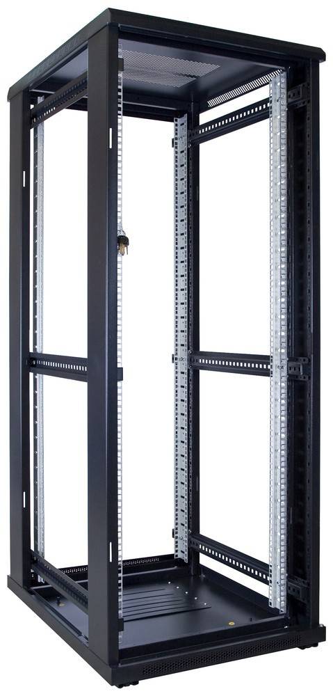 Danicom - 32 HE 19” Serverschrank, mit perforierter Fronttür (BxTxH) 600 x 800 x 1600mm