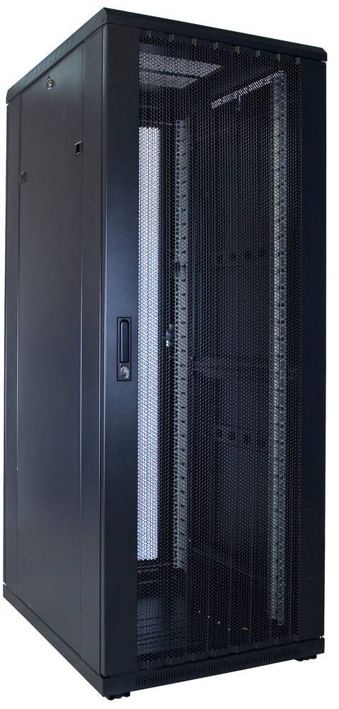 Danicom - 32 HE 19” Serverschrank, mit perforierter Fronttür (BxTxH) 600 x 800 x 1600mm