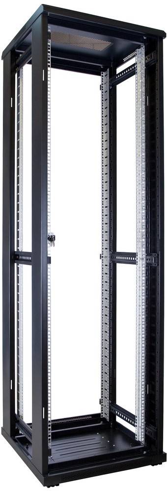 Danicom - 42 HE 19” Serverschrank, mit Glastür (BxTxH) 600 x 600 x 2000mm