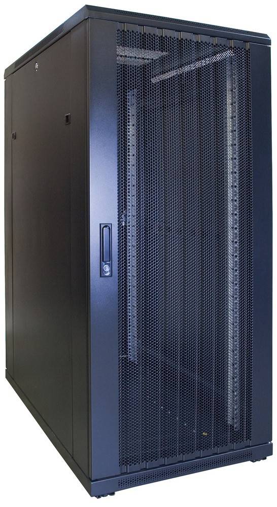 Danicom - 27 HE 19” Serverschrank, mit perforierter Fronttür (BxTxH) 600 x 1000 x 1400mm