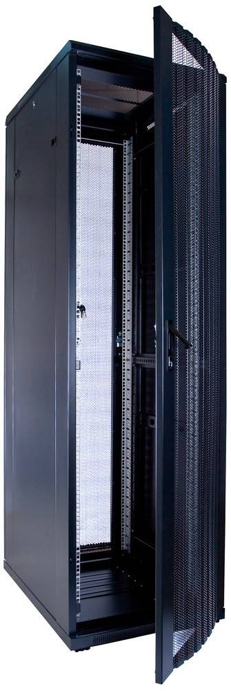 Danicom - 42 HE 19” Serverschrank, mit perforierter Fronttür (BxTxH) 600 x 800 x 2000mm
