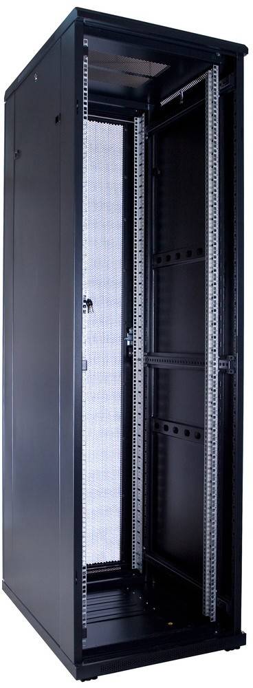 Danicom - 42 HE 19” Serverschrank, mit perforierter Fronttür (BxTxH) 600 x 800 x 2000mm