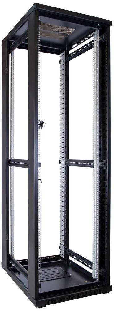 Danicom - 42 HE 19” Serverschrank, mit perforierter Fronttür (BxTxH) 600 x 800 x 2000mm