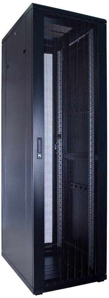 Danicom - 42 HE 19” Serverschrank, mit perforierter Fronttür (BxTxH) 600 x 800 x 2000mm