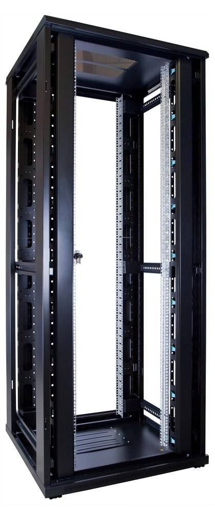 Danicom - 42 HE 19” Serverschrank, mit Glastür (BxTxH) 800 x 800 x 2000mm