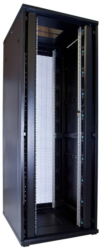 Danicom - 47 HE 19” Serverschrank, mit perforierter Fronttür (BxTxH) 800 x 1000 x 2200mm