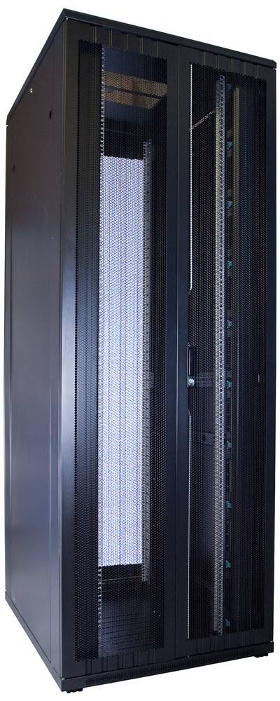 Danicom - 47 HE 19” Serverschrank, mit perforierter Fronttür (BxTxH) 800 x 1000 x 2200mm