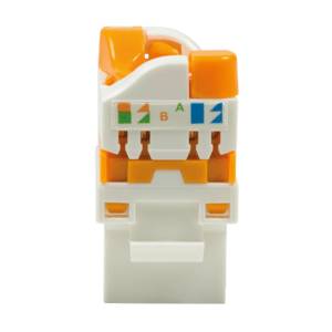 Danicom - CAT6a UTP Keystone Netzwerkstecker - Toolless Twist