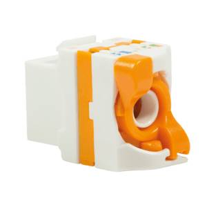 Danicom - CAT6a UTP Keystone Netzwerkstecker - Toolless Twist