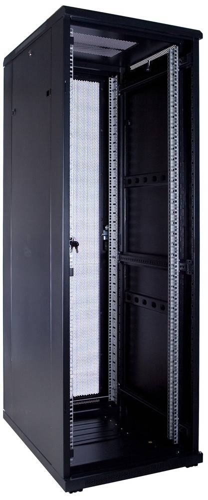 Danicom - 37 HE 19” Serverschrank, mit perforierter Fronttür (BxTxH) 600 x 800 x 1800mm