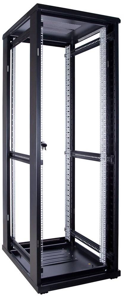 Danicom - 37 HE 19” Serverschrank, mit perforierter Fronttür (BxTxH) 600 x 800 x 1800mm