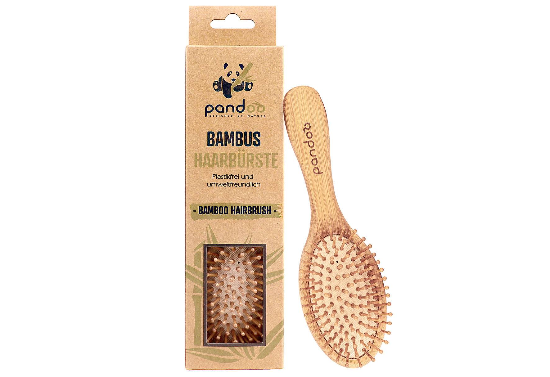Pandoo Bambus-Haarbürste
