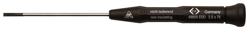 Xonic ESD Schraubendreher Schlitz, 1,8 x 60 mm, 157 mm