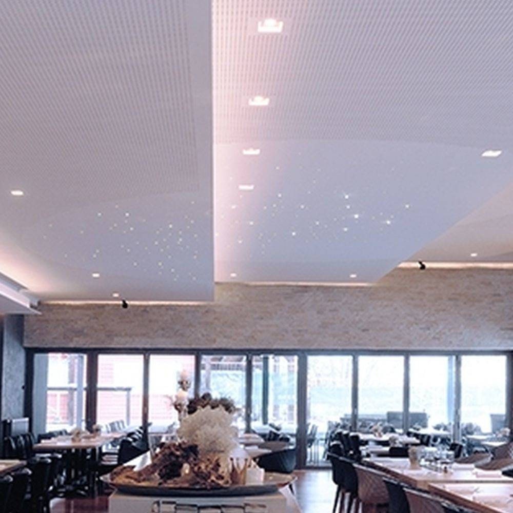 Deckeneinbauleuchte aus Gips Rund GU5,3 schwenkbar