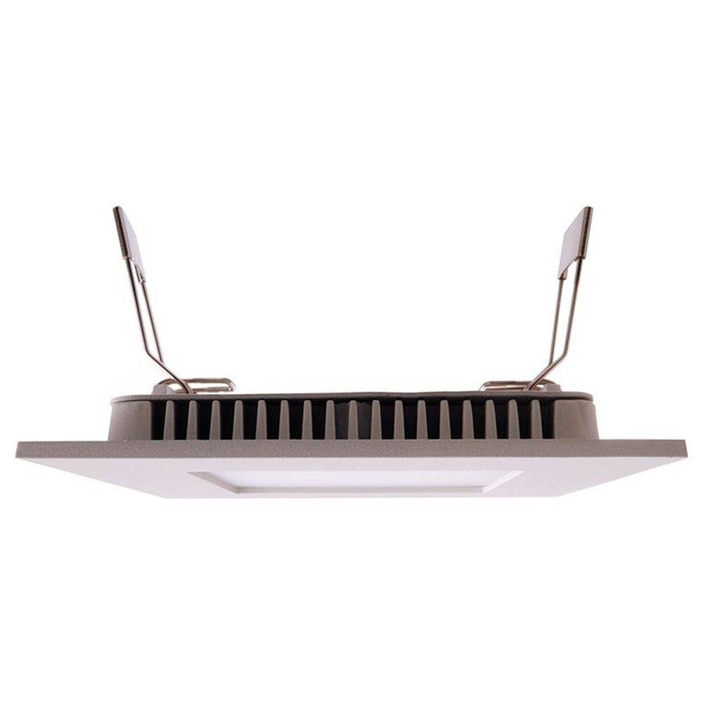 Schlichte LED Deckeneinbauleuchte 110x110mm weiß 4000K neutralweiß