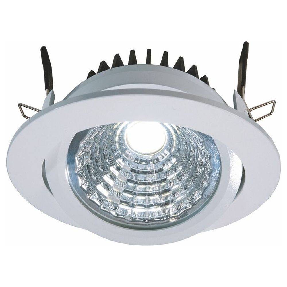 Modernes Kapego COB 95 Downlight schwenkbar Weiß Tageslichtweiß 6000K (686lm)