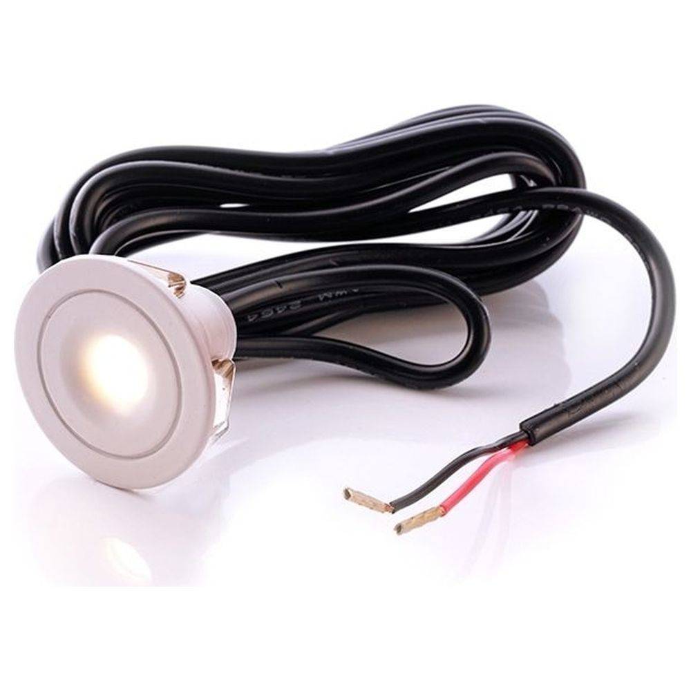 LED Deckeneinbauleuchte Punto Lumi in Weiß 1W 350mA IP44