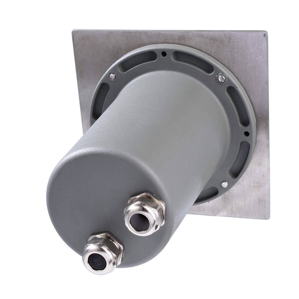 Bodeneinbaustrahler Pavo in Schwarz und Silber GU10 IP67 eckig