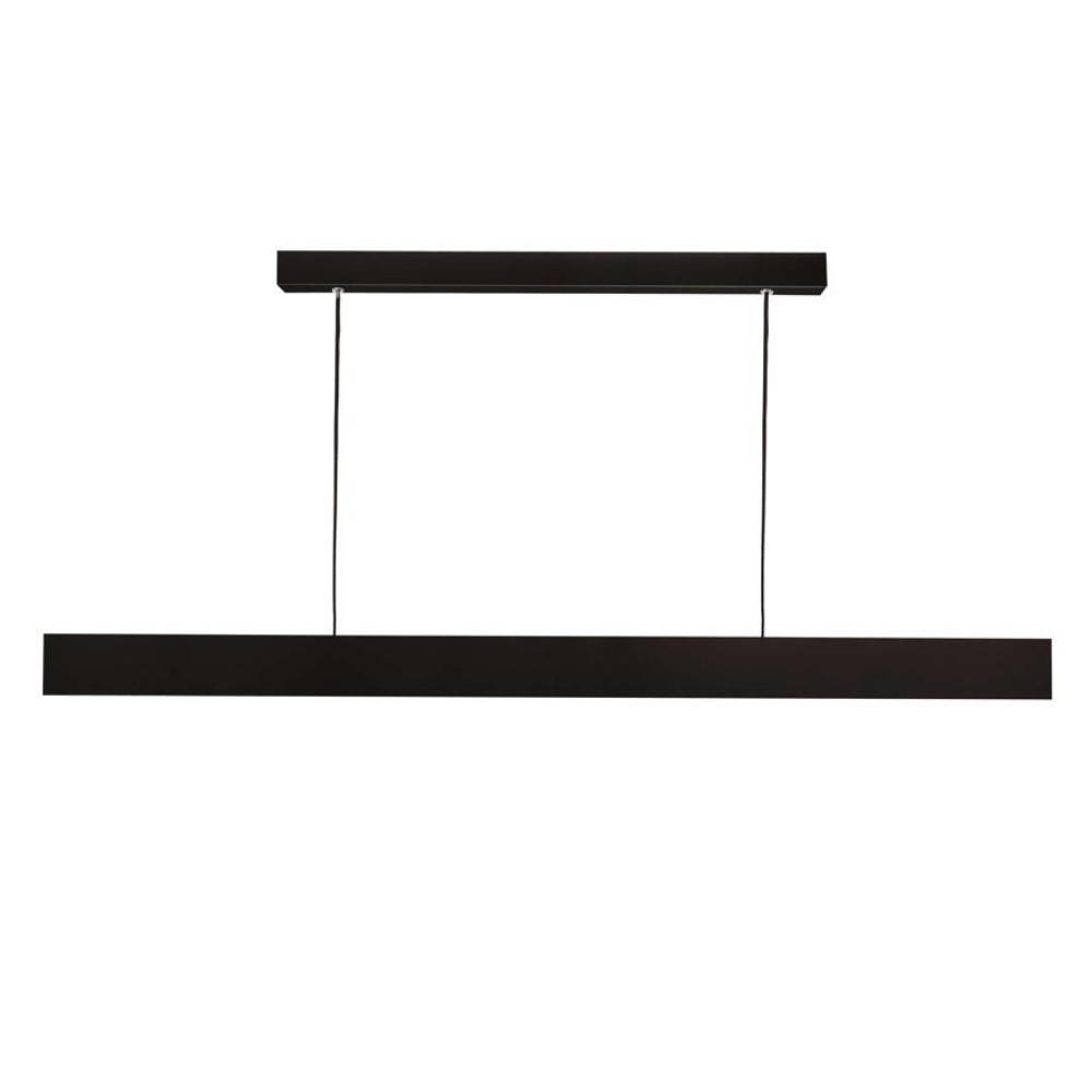 LED Pendelleuchte Apollon in Schwarz-matt 42W 2475lm 1464mm