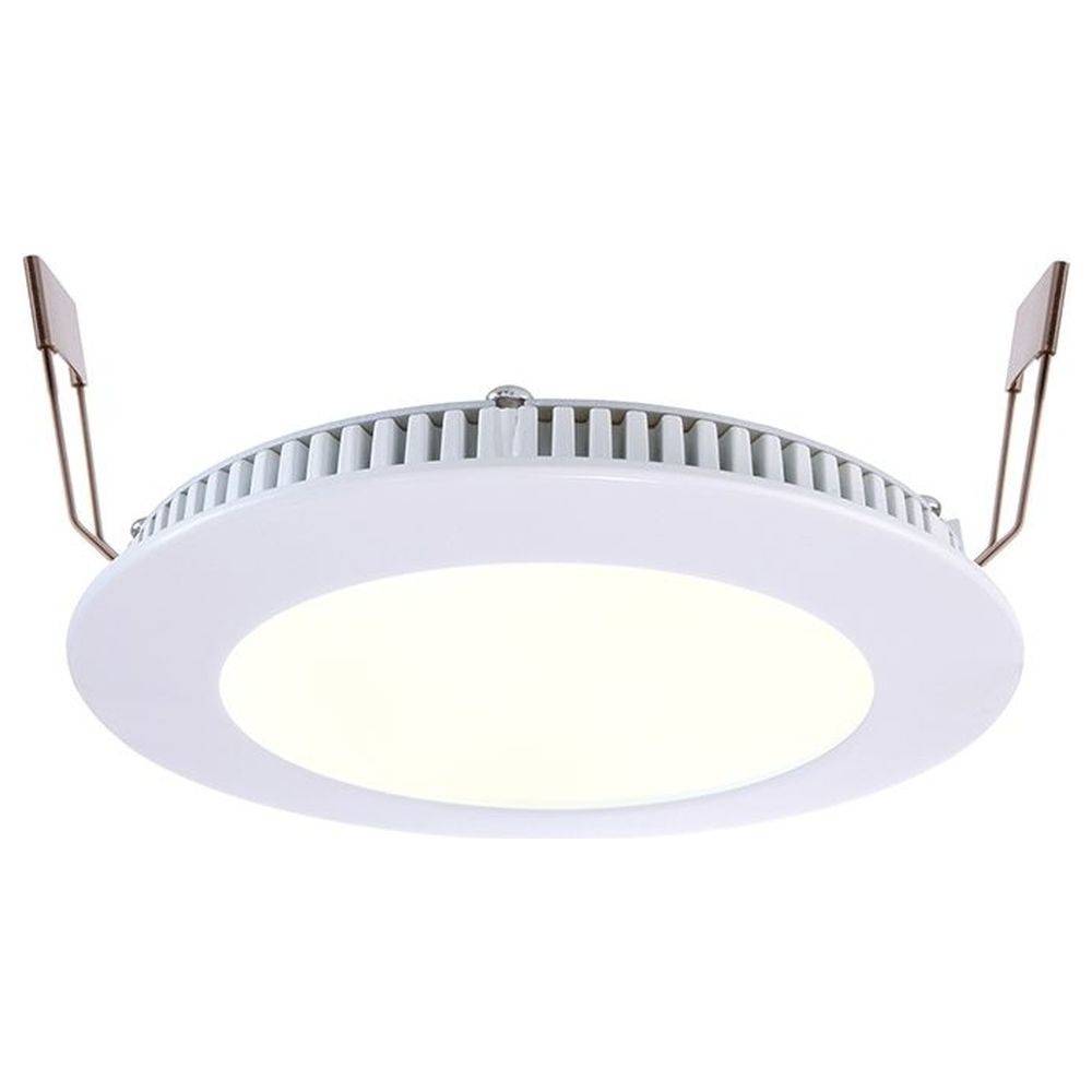 Schlichte LED Deckeneinbauleuchte Ø 145mm