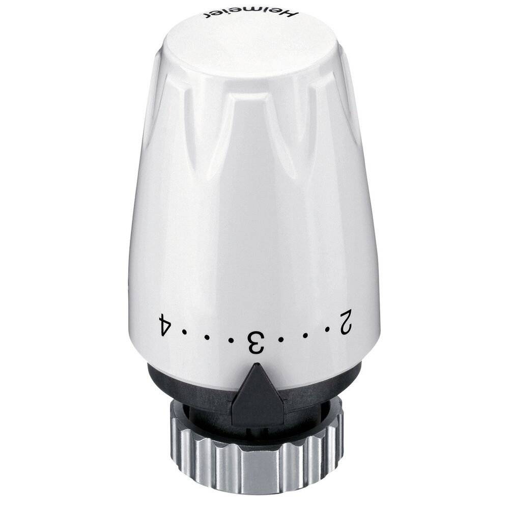 IMI/HEIMEIER Thermostatkopf HEIMEIER DX 6700-00.500 mit eingeb.Fuehler, Skalenhaube weiss